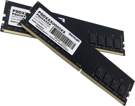 Оперативная память DDR4 3200/16GB (2x8GB) Patriot Signature, PSD416G3200K