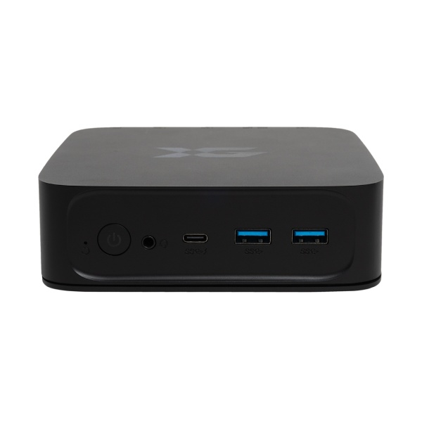 Компьютер X-Game Mini PC MF20, Intel Celeron 5205U, RAM 16 GB, SSD M.2 240 GB, HDMI, DP, 2хRJ45, 65W, чёрный