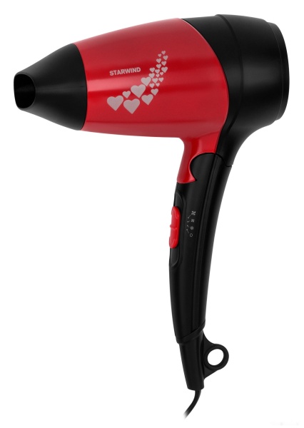 Фен StarWind SHD7065 Black/Red