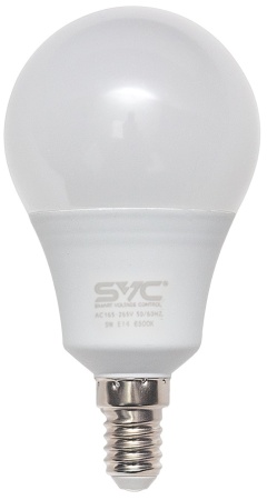 Лампочка SVC LED G45-9W-E14-6500K