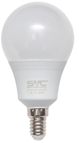 Лампочка SVC LED G45-9W-E14-6500K