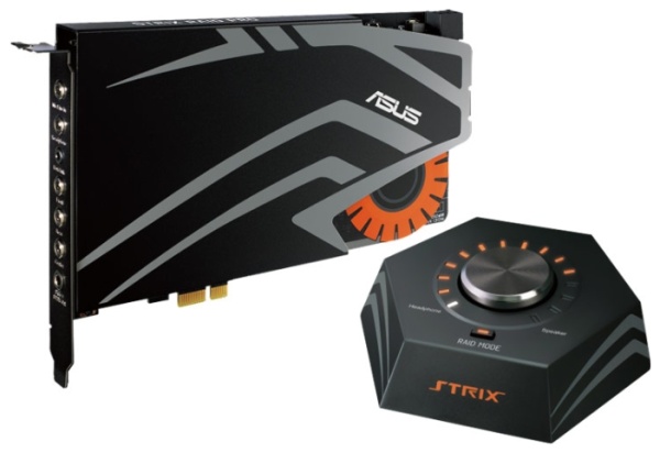 Звуковая карта ASUS Strix Raid PRO WOWGAMEBUNDLE