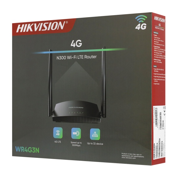 Маршрутизатор Hikvision DS-3WR4G3N