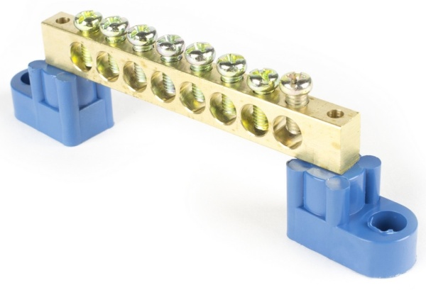 Шина нулевая Deluxe TS-0812А 8 групп