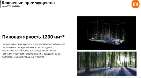 Телевизор 75" Xiaomi TV S MiniLED 2025, L75MA-SPLRU