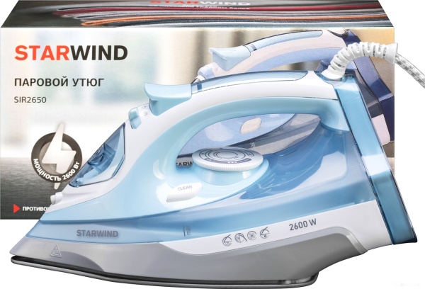 Утюг StarWind SIR2650 White/Blue