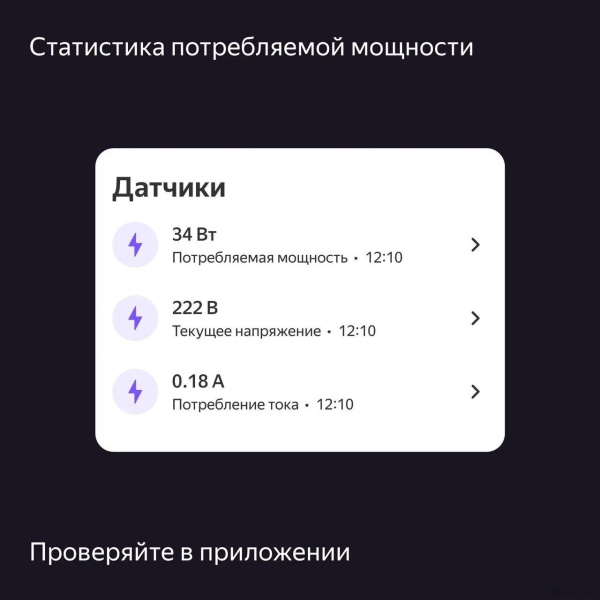 Умная розетка Яндекс YNDX-00540WHT