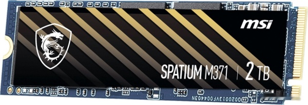 Диск SSD M.2 PCI-E 1TB MSI SPATIUM M371, S78-440L870-P83