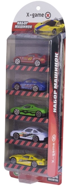 Набор машинок X-Game XGCM5A