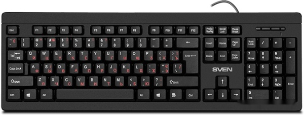 Комплект клавиатура + мышь Sven KB-S320C Black, SV-020613