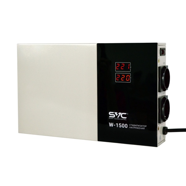 Стабилизатор SVC W-1500, 1500VA/1500W