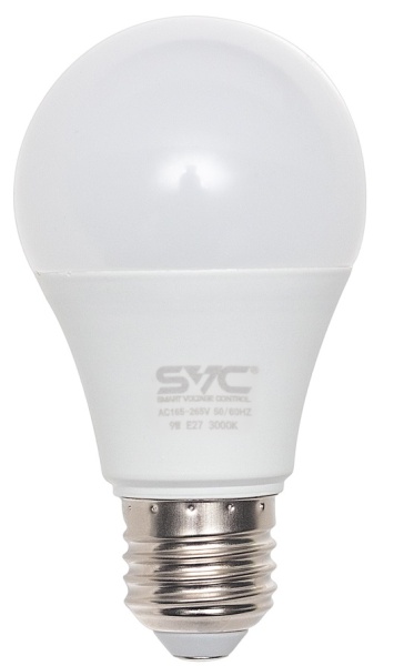 Лампочка SVC LED G45-9W-E27-3000K
