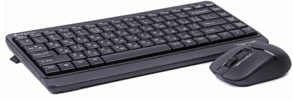 Комплект беспроводной клавиатура + мышь A4Tech Fstyler FG1112 Black