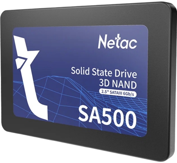 Диск SSD 2.5" 120Gb Netac SA500, NT01SA500-120G-S3X