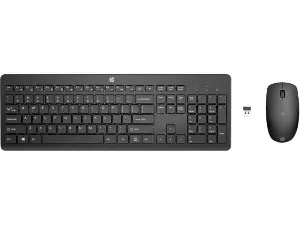 Клавиатура + мышь HP 235 Wireless Black, 1Y4D0UT