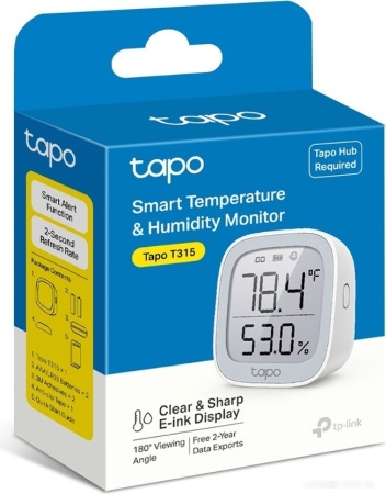 Датчик температуры и влажности TP-Link Tapo T315