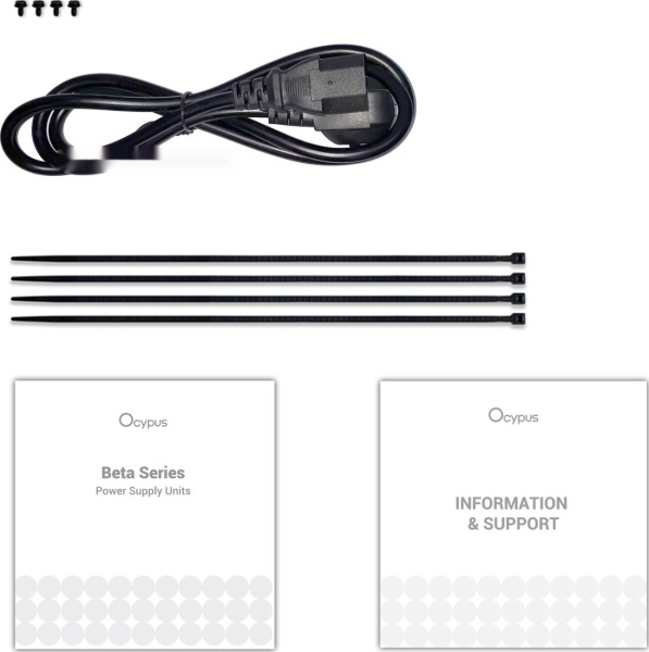 Блок питания Ocypus Beta P400, Beta-P400-N1HDBK024X-EU