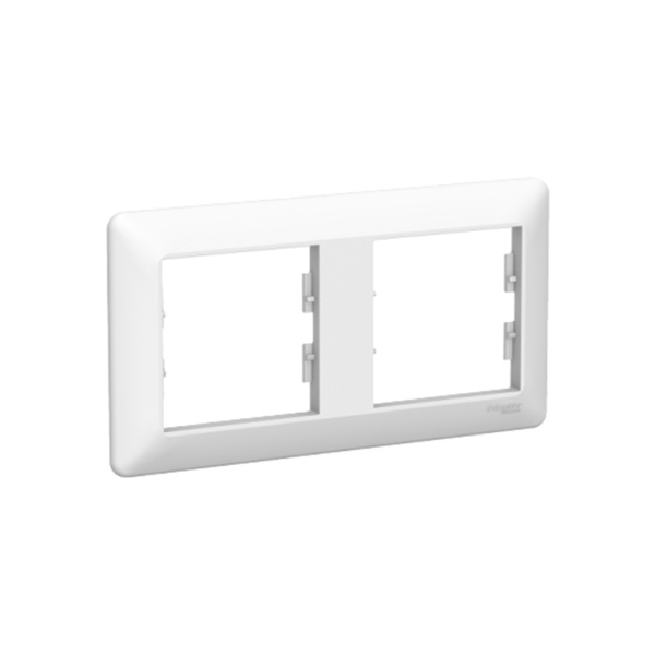 Рамка Schneider Electric EPH5805221 Asfora EM 2 постовая белый
