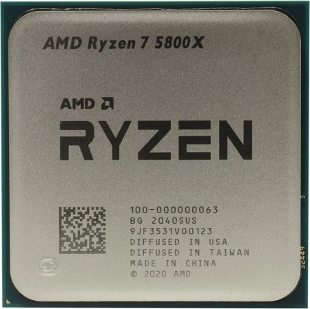 Процессор AMD Ryzen 7 5800X 3.8 GHz, OEM