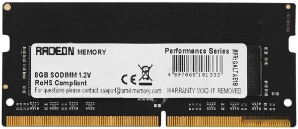 Оперативная память для ноутбука DDR4 3200/4Gb AMD Radeon R9, R944G3206S1S-U