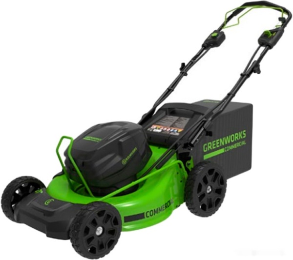 Газонокосилка аккумуляторная Greenworks GC82LM51SP2 82V 51см 5Ah и ЗУ, 2515907UB