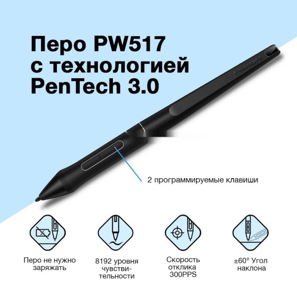 Графический планшет Huion Q630M