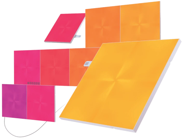 Декоративный светильник Nanoleaf Canvas Smarter Kit, NL29-0002SW-9PK