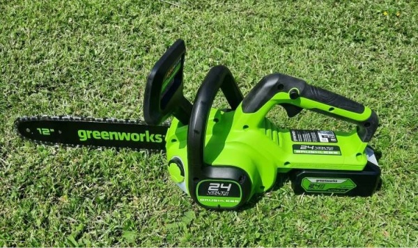 Цепная пила аккумуляторная Greenworks GD24CS30 30см 24V (без АКБ и ЗУ), 2007007