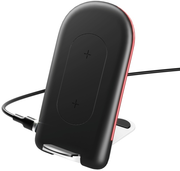 Беспроводное зарядное устройство Olmio 15W Fold Qi черный