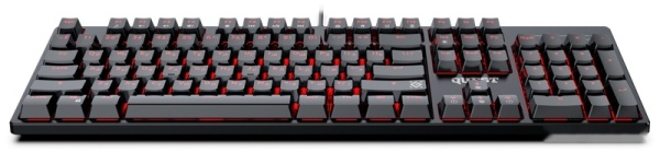 Клавиатура Defender Quest GK-596 Black, 45596