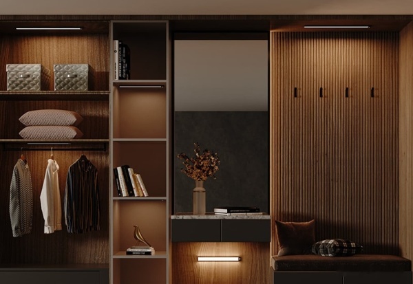 Светильник с датчиком движения Yeelight Motion Sensor Closet Light A20 2700k YLCG002 Black 