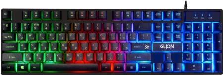 Комплект игровой клавиатура + мышь Defender Glion C-123 RU