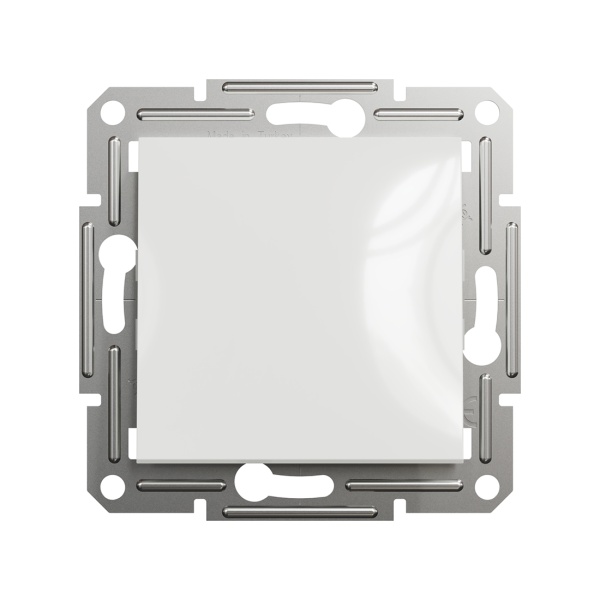 Выключатель Schneider Electric одноклавишный SE EPH0170121 Asfora механизм быстрозажим. клеммы белый