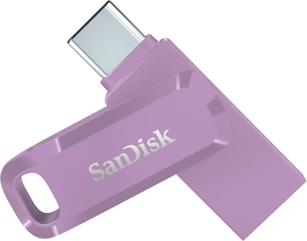 USB Flash drive 128GB SanDisk Ultra Dual Drive Go Lavender Type-C/USB3.2, SDDDC3-128G-G46L