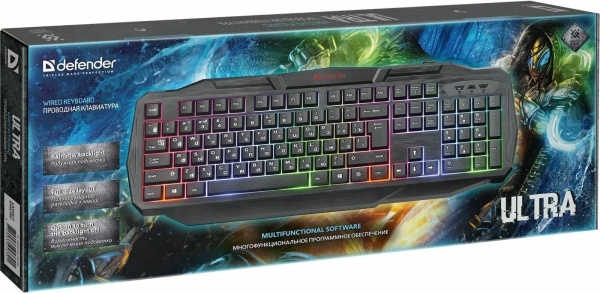 Клавиатура Defender Ultra HB-330L RU, USB