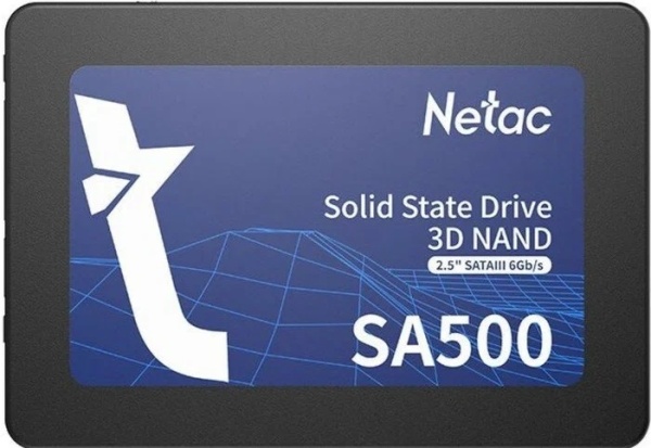 Диск SSD 2.5" 120Gb Netac SA500, NT01SA500-120G-S3X