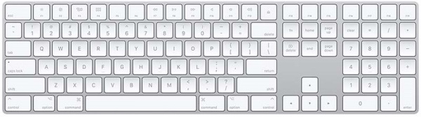 Клавиатура Apple Magic Keyboard with Numeric Keypad, A1843 MQ052RS/A