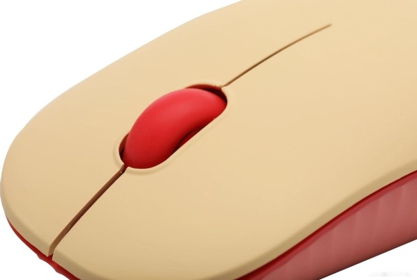 Комплект клавиатура + мышь Acer OCC205 Wireless Pink/Beige, ZL.ACCEE.00F