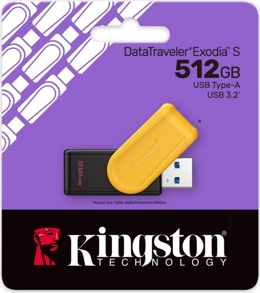 USB Flash drive 512GB 3.2 Kingston DataTraveler Exodia S 512GB DTXS/512GB