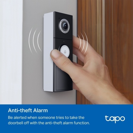 Умный дверной глазок TP-Link Tapo D235 5MP (2K)