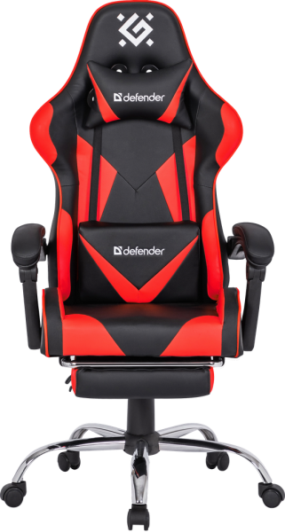 Компьютерное кресло Defender Pilot Black/Red, 64354