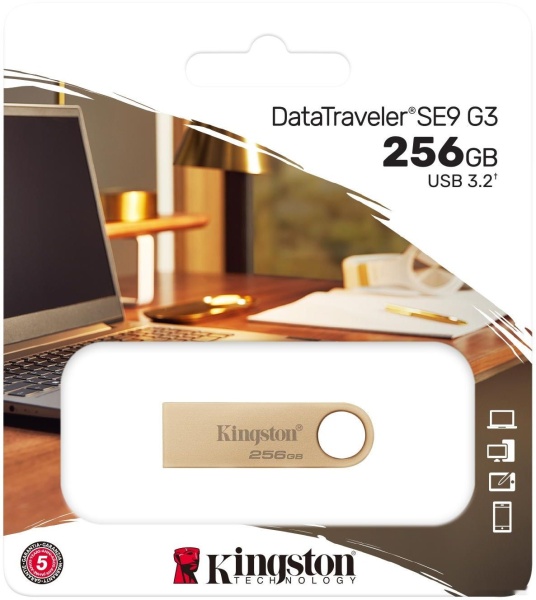 USB Flash drive 256GB Kingston DataTraveler SE9 G3, DTSE9G3/256GB