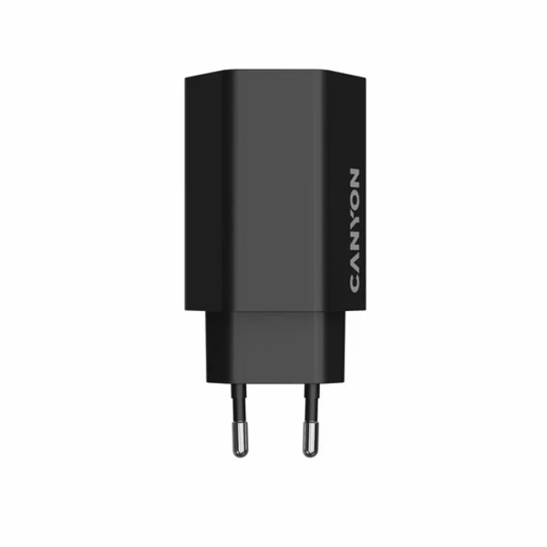 Зарядное устройство Canyon Wall Charger Hexagon 65 Black, CND-CHAHEX65B