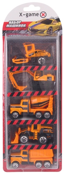 Набор машинок X-Game XGCM5L
