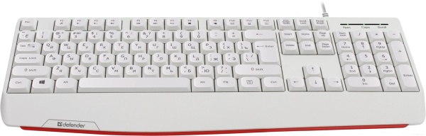 Клавиатура Defender Atom HB-546 White