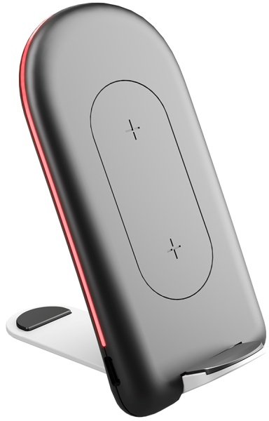 Беспроводное зарядное устройство Olmio 15W Fold Qi черный