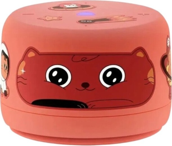 Умная колонка Яндекс Станция Лайт 2 с Алисой без часов Коралловый, YNDX-00028ORG