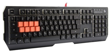 Клавиатура A4tech Bloody B188 USB Fast Gaming Keyboard LED