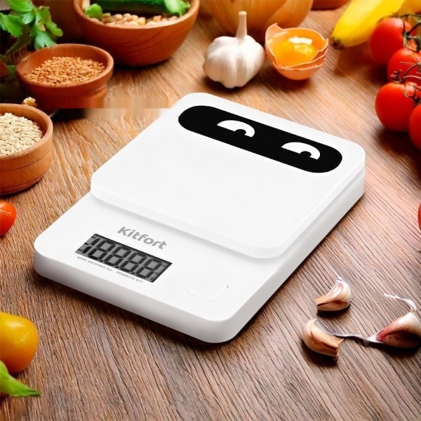 Кухонные весы Kitfort KT-817-2 White