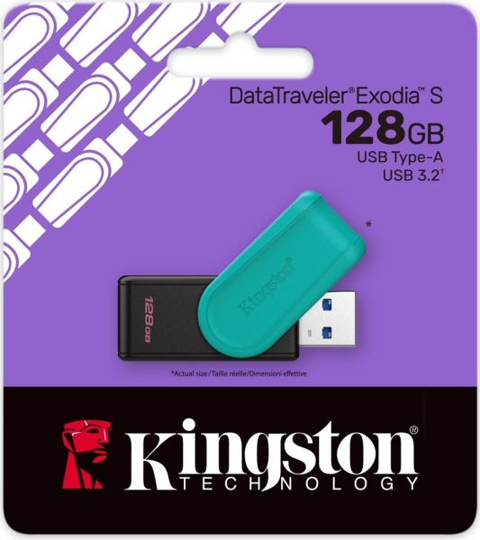 USB Flash drive 128GB 3.2 Kingston DataTraveler Exodia S 128GB DTXS/128GB